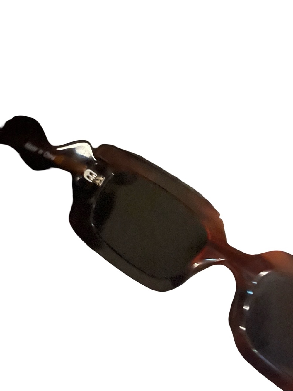 Zara Brown Tortoiseshell Sunglasses with Dark Lenses fun whimsical bold trendy